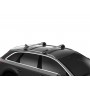 Багажник на интегрированные рейлинги Thule Edge Wingbar для Audi Q5/SQ5 (mkI) 2008-2016